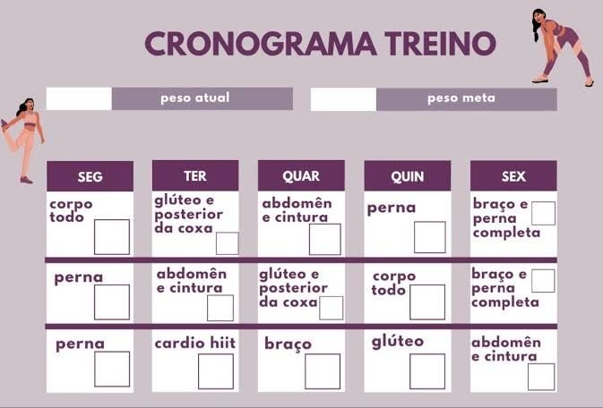 Plano de treino para perder barriga